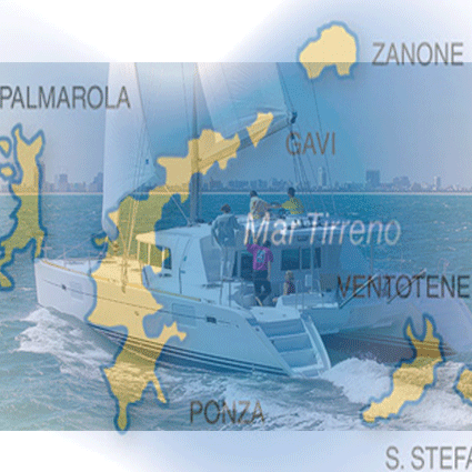 Giugno Ponza Catamarano Lagoon